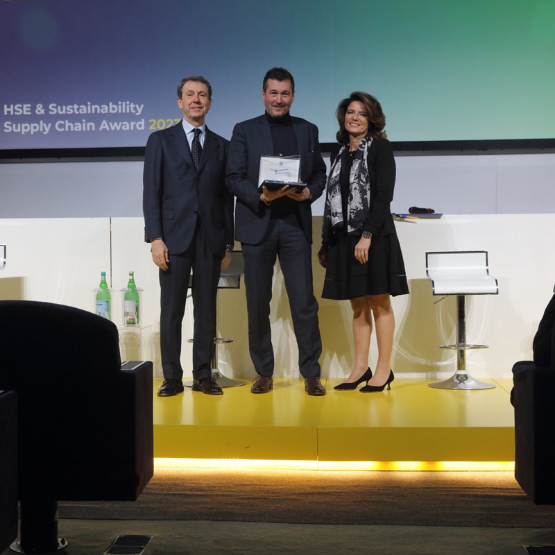 RICCOBONI SPA HA RICEVUTO IL PREMIO “Eni HSE & Sustainability Supply Chain Award 2023”
