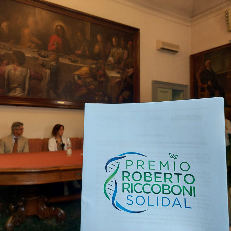 Nasce il Premio Roberto Riccoboni Solidal per sostenere la ricerca