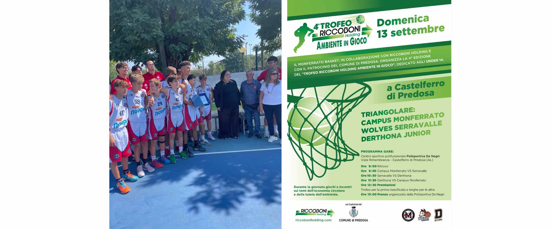 Il Campus Monferrato vince la 4° Edizione del Trofeo Riccoboni Holding Ambiente in Gioco 