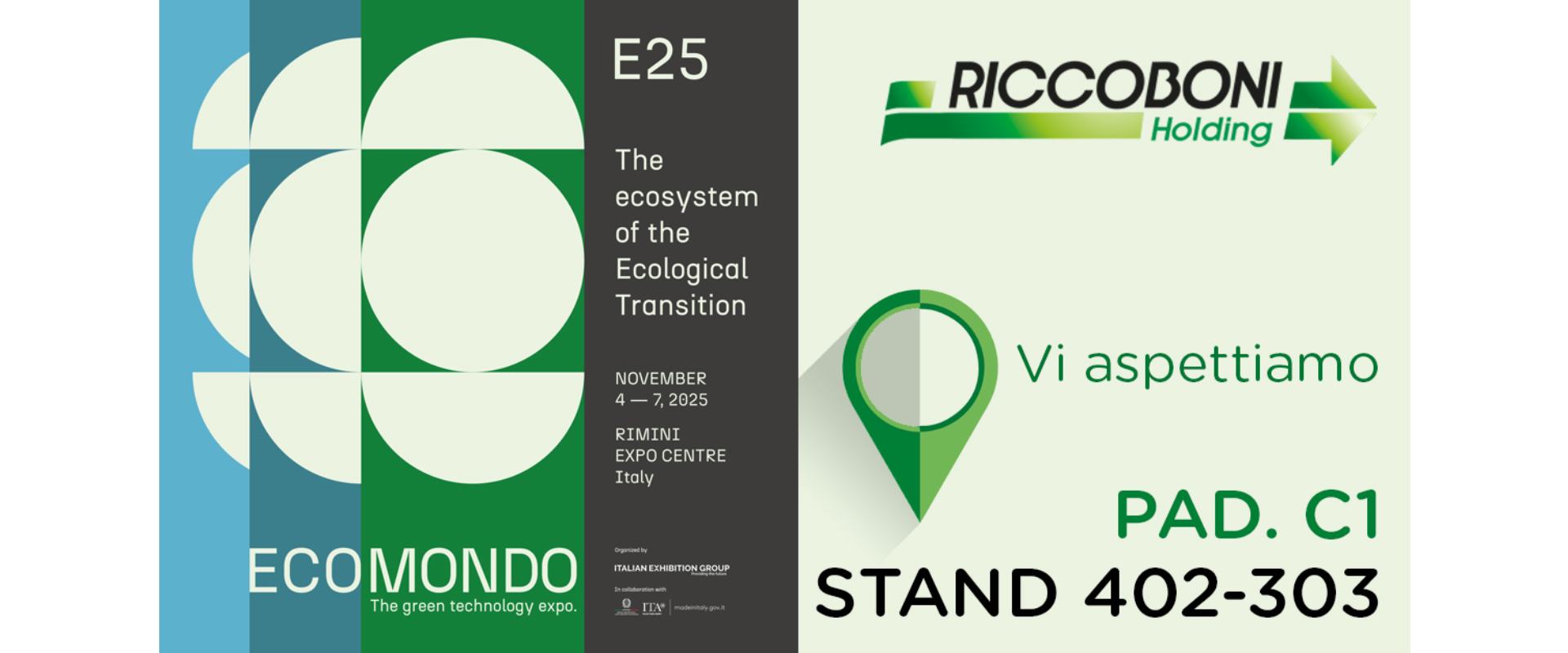 Il Gruppo Riccoboni a Ecomondo 2025